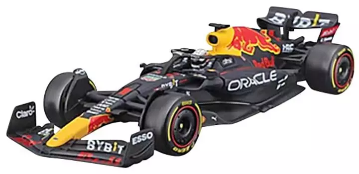 Bburago Oracle Red Bull Racing RB18 Perez с водителем готовый продукт 1/43 (2022) № 11 С. красный