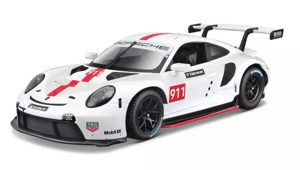 Bburago Porsche 911 RSR Bburago 911 RSR гоночный спортивный автомобиль литой автомобиль литая модель мини-машина 1/24 1/24