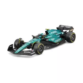 Bburago Race Aston Martin AMR23 с водителем 143 (2023)