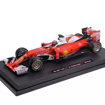 BBURAGO Scale Ferrari Raikkonen 2016 Модель 1/18 SF16-H K. БРГ-18-16802КР красный