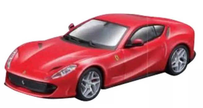 Bburago Signature Series Ferrari 812 Super Первый завершенный продукт 1/43 (красный) 18-36908R1