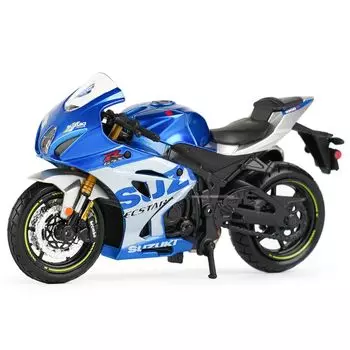 Bburago Suzuki 1000 Мотоцикл Мини Автомобиль Литой Автомобиль Полный Продукт 1/18 GSX-R 18-51088