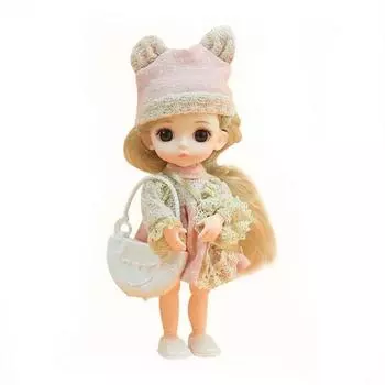 BC Toy Sariel Celebrities Mini Шарнирная кукла Baby Doll Part 2, 16см, 08 Aria, Популярные игрушки для корейских детей