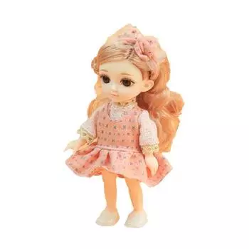BC Toy Sariel Celebrities Мини-шарнирная кукла Baby Doll Часть 2, 16 см, 10 оливок
