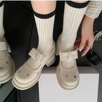 BCEBYL модные сандалии с металлическими украшениями и бантом, новые дышащие туфли с круглым носком, вечерние туфли на высоком каблуке для женщин 35