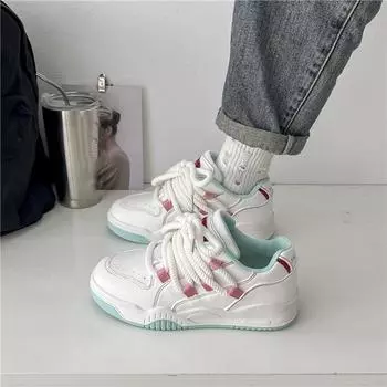 BCEBYL/Новая дышащая износостойкая женская обувь на плоской подошве, модные повседневные нескользящие кроссовки для бега Chaussure Femme 35