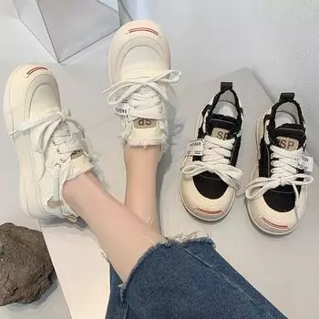 BCEBYL/Новая мода на весну и осень, повседневная элегантная удобная женская обувь с круглым носком и плоской подошвой, с увеличенным открытым носком 35