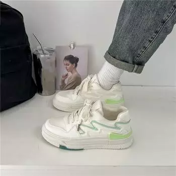 BCEBYL/Новинка весны и осени, кружевная модная женская обувь с круглым носком, удобные повседневные кроссовки на плоской подошве для бега, Chaussure Femme 35