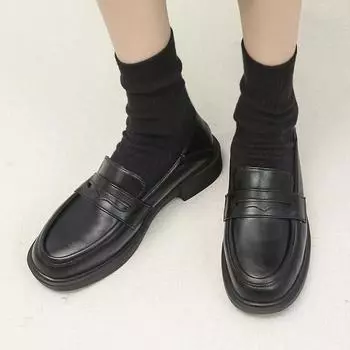 BCEBYL Новые модные женские кожаные мокасины на толстой подошве повседневные кроссовки Chaussures De Marche Zapatos De Mujer Single Shoes 35