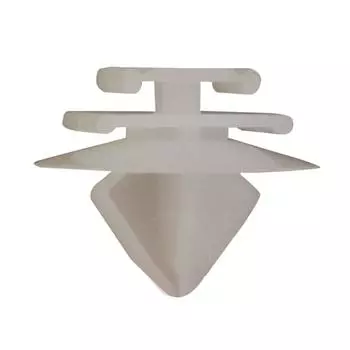 BCF2545 10 шт. боковой молдинг БЕЛАЯ клипса бампер капот крышка воздухозаборника для Citron Peugeot 8565,40 Renault 7701049270