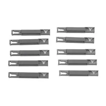 BCF5074 10 шт., боковые молдинги для переднего лобового стекла, зажимы для стойки для Citroen C3 C4 C5 DS4 DS5 Peugeot 308 3008 408