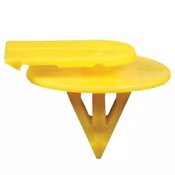 BCF744 10 пластиковых зажимов для Mini Cooper OEM: 51717127743 (Желтый цвет)