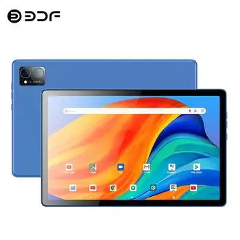 BDF P60 10,4-дюймовый планшетный ПК Android 12, 8 ГБ ОЗУ, 256 ГБ ПЗУ, 10-ядерный планшет, 2000x1200, 4G LTE, телефонный звонок