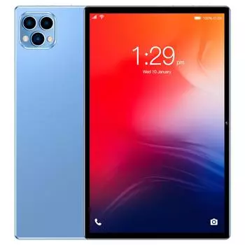 BDF T70 10,1-дюймовый 8 ГБ ОЗУ+256 ГБ ПЗУ 4G Звонки Планшетный ПК Android 12 US Plug-32GB TF чёрный