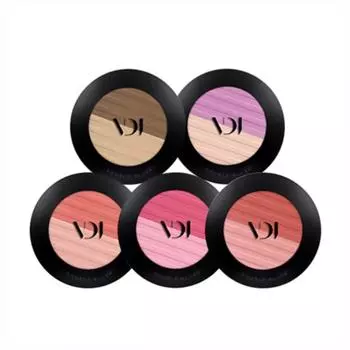BDIVOB Double Blush Cheek Touch, Coral, 1 piece