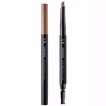 BDIVOB Mega Brow Pencil Auto_5 Нет. Брови/Брови, Нет. 4 Красно-коричневый, 1 шт.