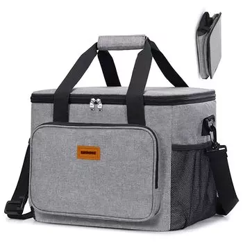 BDLMWH охладитель большой холодный тепло можно переносить или хранить обед изолированный отлично подходит для спорта коробка для вишневого цвета, емкость, 30 л, 3-слойная изоляция,