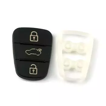 BDP1120 Резиновая накладка Кнопки Флип Автомобиля Пульт Дистанционного Ключа Вставка Корпуса Чехол Для Hyundai Kia