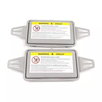 BDP182-1, 2 шт., козырек от солнца, косметический чехол для зеркала и зеркало, серый для Mercedes W210 W211 21081025101A21 2118100410