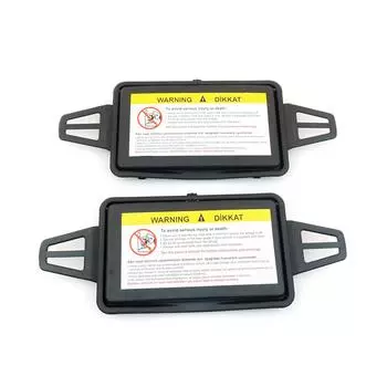 BDP524 2 шт. солнцезащитный козырек зеркальный чехол черный 2108102510, 2118110010, 2118110110 для Mercedes W211 левый и правый