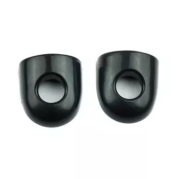 BDP578-1 2X дверная ручка, крышка отверстия для замка ключа, черная для Renault Megane Scenic Laguna 2 3 Primera P12 Espace 4 Clio 3 8200361250