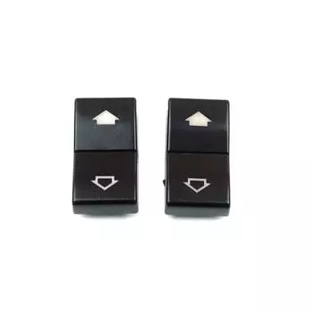 BDP585-1 Крышка крышки кнопки переключателя окна, 2 шт.: 61316904309; 61318368974 для BMW E39 E38