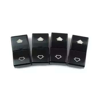 BDP585-2 Крышка крышки кнопки переключателя окна, 4 шт.: 61316904309; 61318368974 для BMW E39 E38