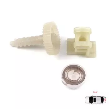 BDP922 Задний багажник багажника Замок багажника Двигатель Шестерня Пружина Ремкомплект 1T0827505 для VW Seat Skoda