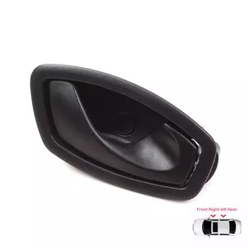 BDP929 Ручка межкомнатной двери ПРАВАЯ 806710001R ЧЕРНАЯ для Renault Fluence Megane MK3 Clio MK4 Captur