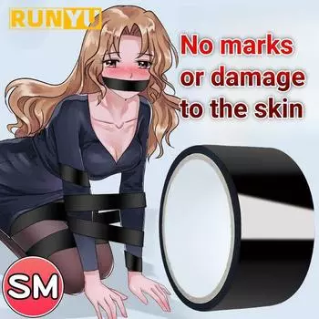 БДСМ электростатическая статическая бондажная лента, ремни для тела, связанные ограничители, комплект, ролевая игра для взрослых, веселая рабская игра, эротические секс-игрушки 1pc