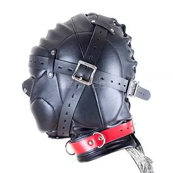 БДСМ фетиш полное ограничение головы замаскированный раб связывание ограничение SM фетиш косплей связывание регулируемый