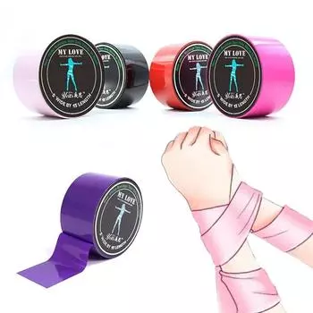 БДСМ лента для бондажа, мягкая невязкая секс-веревка, ограничения, раб, игра для взрослых, SM-игрушки, пояс верности, секс-игрушка для флирта для пар, Siswet