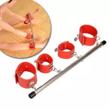 БДСМ манжеты на запястье на щиколотке, распорка, удерживающая бондаж, для взрослых, пара, игра, секс-игрушка