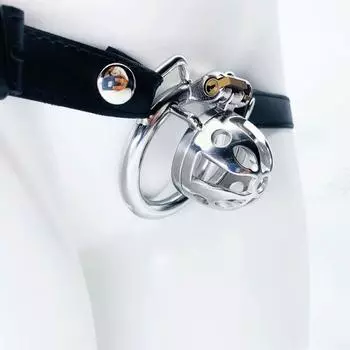 БДСМ раб из нержавеющей стали CB замок носимые клетки для члена мужские кольца для члена сексуальная игрушка для взрослых рогоносец мошонка пояс верности 40mm