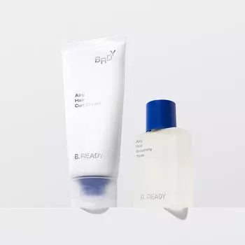 BE READY Крем для завивки волос Airy 150 г, специальный набор (+Тоник для ухода за телом 90мл)