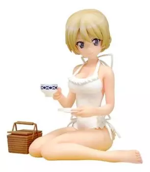BEACH QUEENS Girls Panzer Darjeeling масштабная ПВХ окрашенная готовая фигурка и 1/10