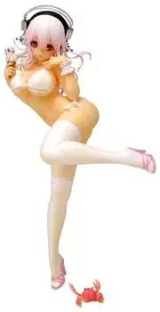 BEACH QUEENS NITRO SUPER SONIC Super Sonico Специальная масштабная окрашенная готовая фигурка из ПВХ Вер. 1/10