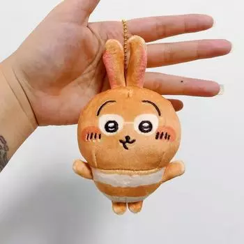 Beach Series Jiyi Hachi Usaki Cute Plush Pendant Jiyikawa Doll Keychain 10cm