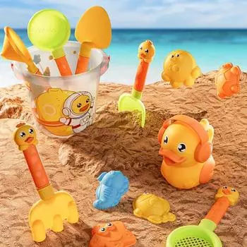 Beach toys beach bucket digging sand shovel beach tools w/ Shovel Children Summer Sand Model Set Swimming Bath Toys Seaside Game United States