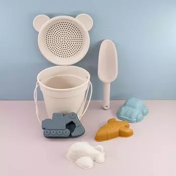 Пляжные игрушки Детские летние игрушки с милыми моделями животных Ins Приморская резиновая форма для песка Наборы инструментов Детская игрушка для ванны Детская игрушка для плавания 2022