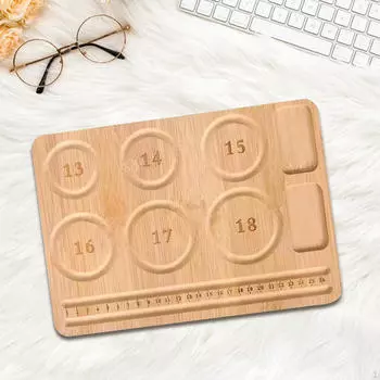 Bead Design Tray Beading Board DIY Showcase Display Case Lightweight Jewelry Organizer