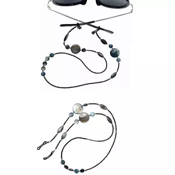 Beads Women Glass Beads Eyewear Retainer Beaded Eyeglass Lanyard Glasses Chain Sunglasses Chain