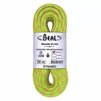 BEAL Land x 20м Golden Dry Yellow 8.0мм