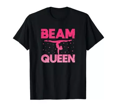 Beam Queen gymnastics T-shirt чёрный