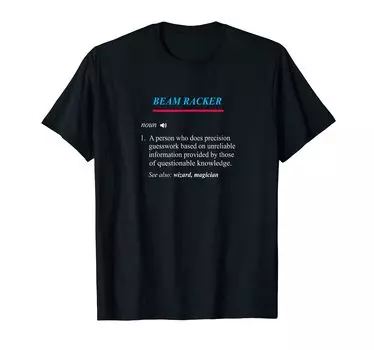 BEAM RACKER Definition T-shirt чёрный