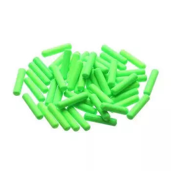 Beans Rig Material Light Weight Cylinder Foam Floats Oval Floats Beads Fishing Float Foam Floats Green M