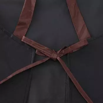 Bear Apron Waterproof Apron Home Kitchen Cooking Cleaning Special Apron Catering Work Clothes Anti-Oil синий