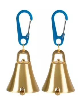 Bear Bell with Silence Brass Bear Loud Bear Mountain Climbing Mountain Picking Wild Bear Bell Function, Bell, Volume, Bell, Bell, Trekking, Walking,