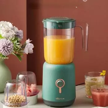 Bear Juicer Бытовой многофункциональный блендер Чаша для сока из фруктов Портативная машина для приготовления сока Чашка для смузи Фитнес-пищевая добавка us зелёный
