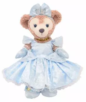 Bear Mail Order Shellie May Clothes Costume Cinderella No Body for S Size [Teddy Alice] Dress-up (Shelly May) светло-синий